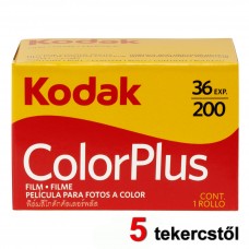 Kodak Colorplus VR 200 135-36 színes negatív film (5 tekercstől)